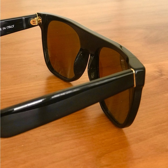 RETROSUPERFUTURE FLAT TOP SUNGLASSES | COVE BLACK - Picture 8 of 10